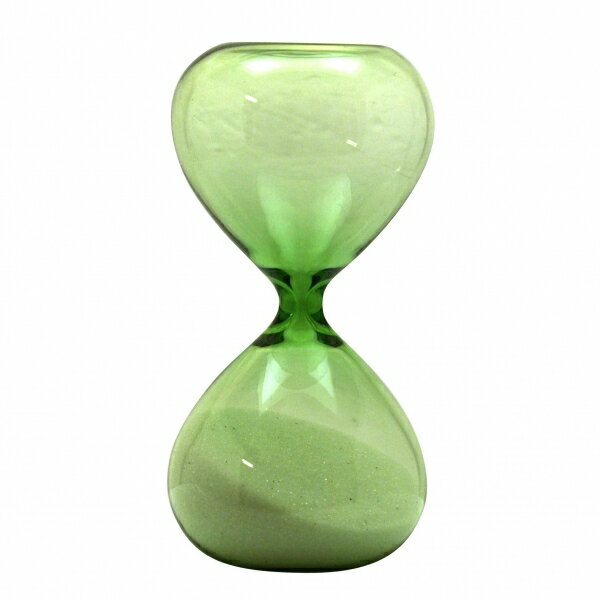 Sandglass 5minutes/砂時計 M【グリーン】 DB037-GN【あす楽対応】