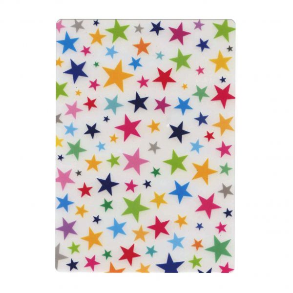 共栄プラスティック B6手帳用 テキスタイル下敷き【10／星】 TS-B6-10【あす楽対応】のサムネイル