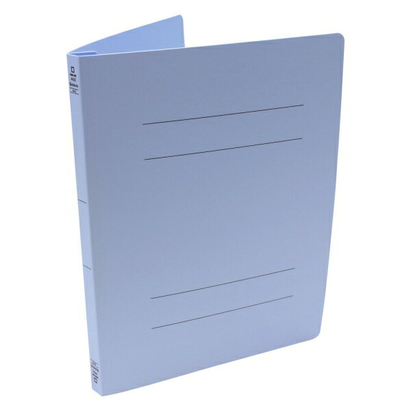 フラットファイルクイックインA4判タテ型(PP表紙)【青】