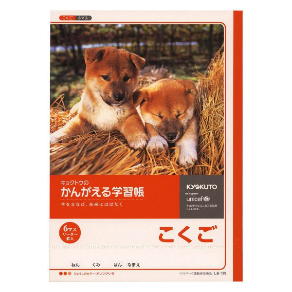 樂天商城 - 学習ノートかんがえるノート こくご6マス