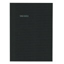 【NAVA/ナヴァ】【訳あり特価】ポケットノート NOTES【ブラック】 NTS-PK-001 【あす楽対応】