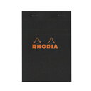 Rhodia／ロディア ブロック No.13【ブラック】 400067--【あす楽対応】
