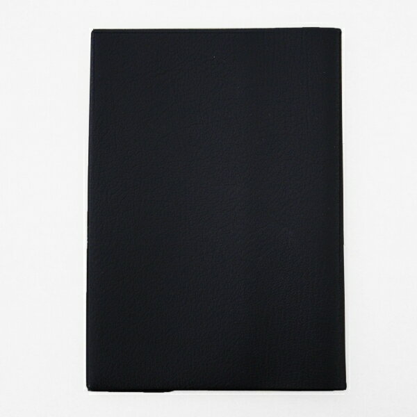 皮革調ブックカバーNo.2 文庫(大)【黒】