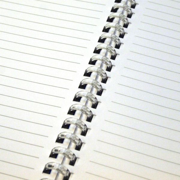 B5 ツイストリング・ノート【黄緑】アクアドロップス/AQUA DROPS