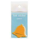 Felt sticker/フェルトステッカー/シール【ベル】