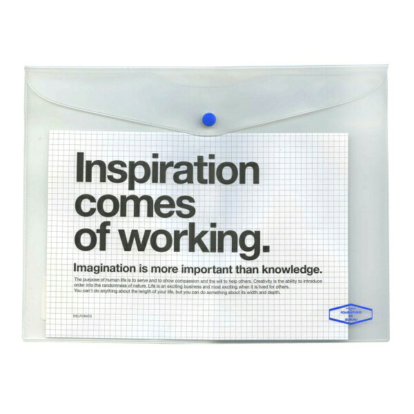 A4변형 가로형 비닐 브리프케이스[클리어]VC25