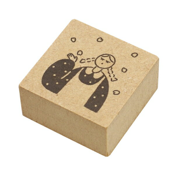 4月のマールちゃん さくら 季節 イラストスタンプ