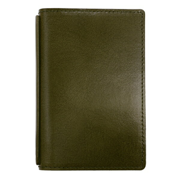 notivo M5 アンチック 13mm 折り返せるシステム手帳【オリーブグリーン】日本製