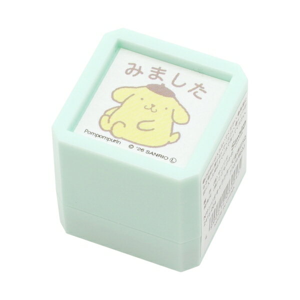 樂天商城 - サンリオキャラクターズ浸透印 ポムポムプリン みました【オレンジ】