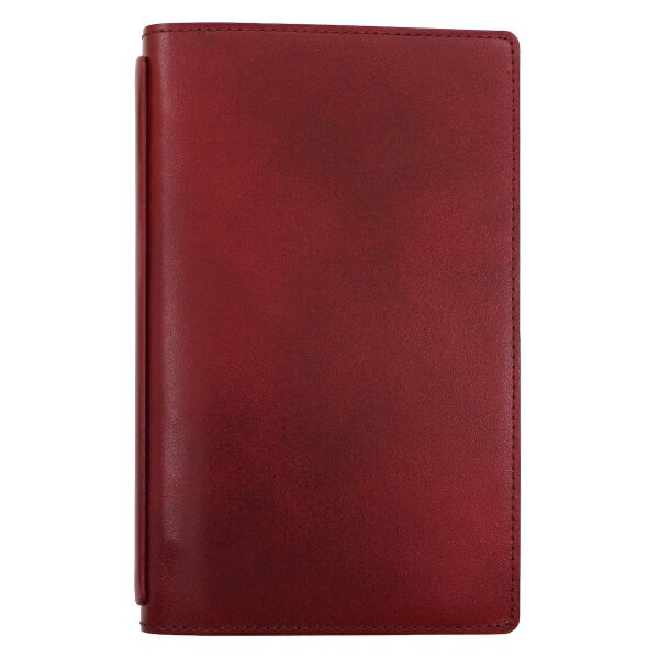 notivo バイブルスリム アンチック 16mm 折り返せるシステム手帳【ワイン】日本製