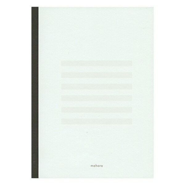 Notebooks, Paper Products - mahora(まほら) セミB5ノート 30枚 あみかけ横罫 8.5mm【ミント】視覚過敏