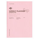 A5 ファンクションノート WEEKLY PLANNER 週間ホリゾンタルレフト型