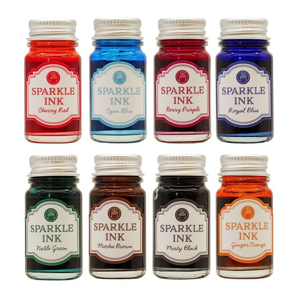 スパークルインキ ラメ入りインキ 12ml【ノーブルグリーン】ガラスペン ・つけペン...
