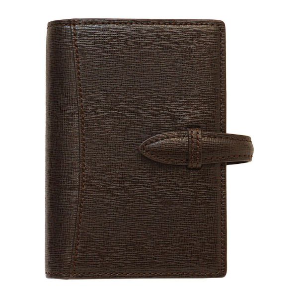 Sale44 送料無料 一部地域除く システム手帳 ミニ6サイズ サフィアーノ リング径15mm ベルト チョコ 750 あす楽対応 大人気 文房具 事務用品日用品雑貨 文房具 手芸 Insolite Guadeloupe Voyage Com