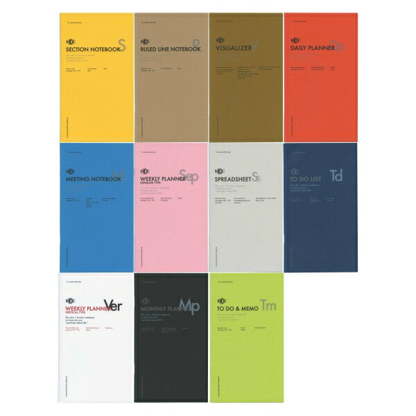 ラダイト A5スリム ファンクションノート WEEKLY PLANNER （ウィークリー）バーチカルタイプ LDNT-A5SF-02