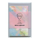 WHOMEE ミニカードセット 【フォギーレインボー】 コスメブランド イガリシノブ コラボ