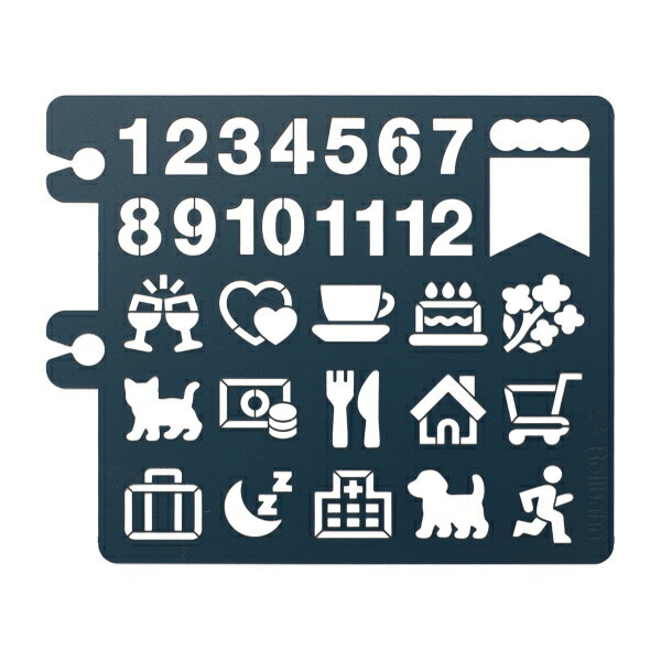 ロルバーン テンプレート デコレーション C【ターコイズ】