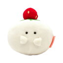 もちっとわがしさん ボールチェーン付き マスコット【いちご大福】ぬいぐるみ かわいい キーホルダー