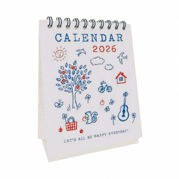 2026年 ハンディメモカレンダー 卓上