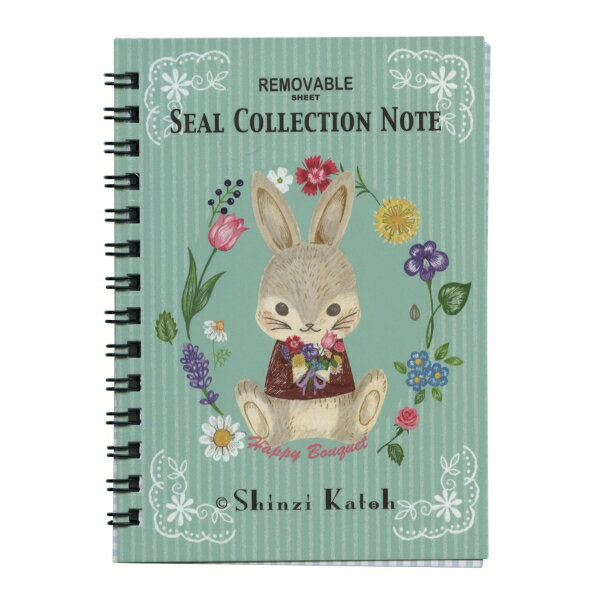 Shinzi Katoh/シンジカトウ シール帳 リング式 A6【SPRING】