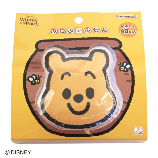 ぷにぷにふせん ディズニー くまのプーさん TAROUT【プー】 kdmbz-10237216 文具・文房具のKDM 楽天市場支店 パッケージ画像