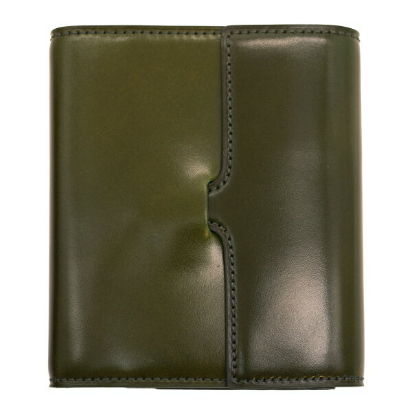 LOAPADコードバン ミニ5 16mm KAKUSHI 風琴ポケット【グリーンオリーブ×アローロ】