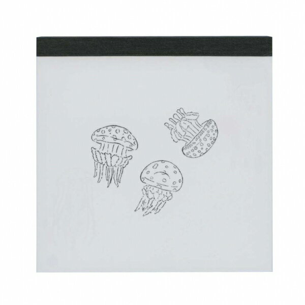 Animal Series メモパッド・スクエア【クラゲ】メモ 動物 かわいい