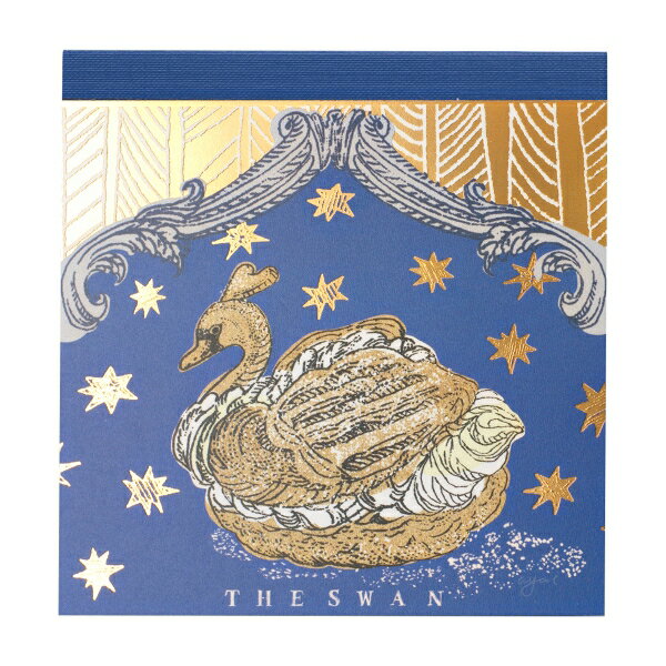 樂天商城 - いのうえ彩 メモパッド【スワンシュー】