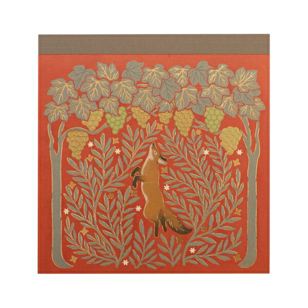 メモパッド Naffy【きつねとぶどう(イソップ)】(3.0)