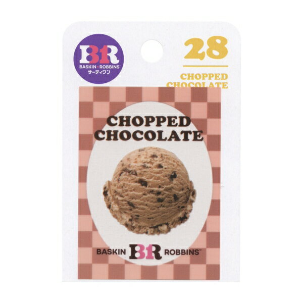 樂天商城 - サーティワンコラボステッカー【チョップドチョコレート】