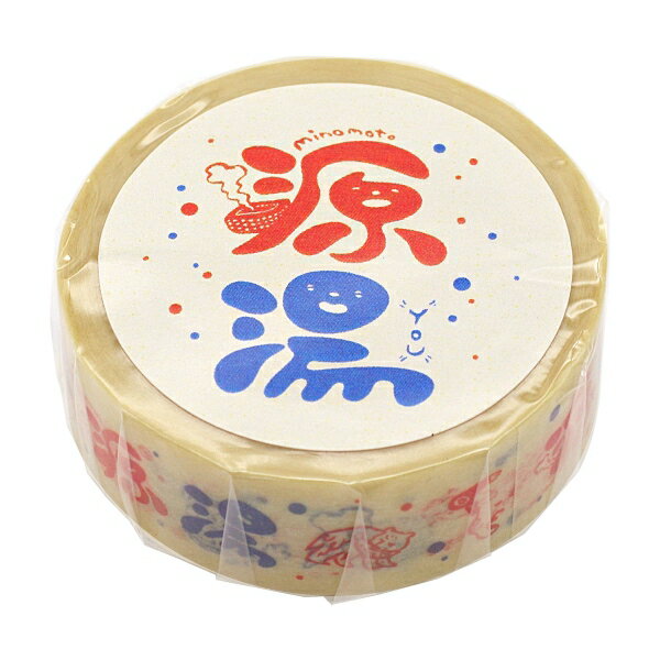 銭湯とコラボした「ごくらく銭湯めぐり」シリーズのマスキングテープです。京都の銭湯「サウナの梅湯」「源湯」「鴨川湯」のロゴや外装・内装、「ゆとなみ社」の入浴のお約束の注意書きをモチーフにしています。幅15ミリ×長さ7メートルサイズ：縦=45mm　横=45mm　厚さ=15mm商品色傾向：オフホワイト イラスト表紙パターン：タイポグラフィー商品番号164103商品名マスキングテープ ごくらく銭湯めぐり 15mm幅【源湯1】JAN4571585401132メーカーforme.(フォルム)メーカー品番b451色違い・柄違いの商品⇒ 色違い・柄違いの商品をすべて確認する【forme.】ごくらく銭湯めぐりを確認する600000024533: 200000004635: