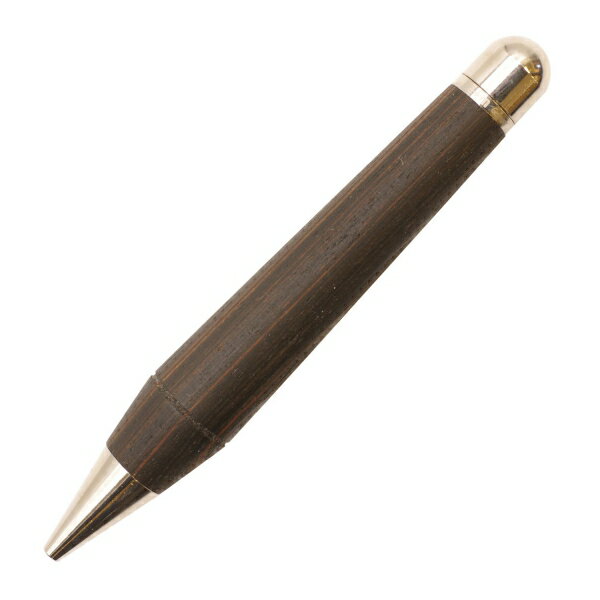 e+m 油性ボールペン 1.2mm Darke【ニッケルメッキ】木製筆記具 ギフト プレゼント
