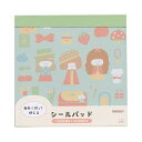 シールパッド mizutama シールシート【レトロ】かわいい