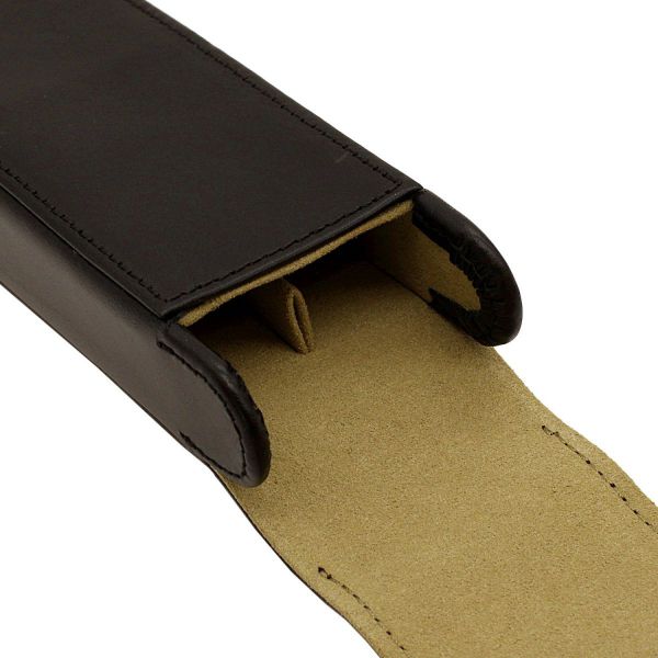 Writers Pensheath バケッタレザー 2本用 ペンケース【ブラック】 kdmbz-10209607 文具・文房具のKDM 楽天市場支店 サンプル画像2