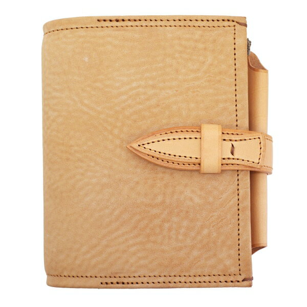 システム手帳 FLUCT/フラクト ベルト付 ミニ6サイズ リング径20mm【ナチュラル】