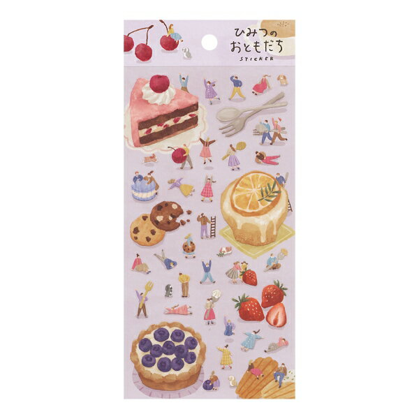 樂天商城 - ひみつのおともだちステッカー シール【ひみつのスイーツパーティ】デコ