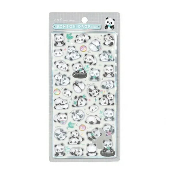 ボンボンドロップ シール アニマル【パンダ】のサムネイル
