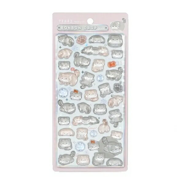 ボンボンドロップ シール アニマル【マヌルネコ】のサムネイル