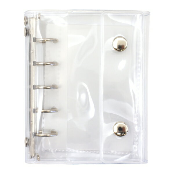 樂天商城 - クリアバインダー ミニ5サイズ シール帳 システム手帳