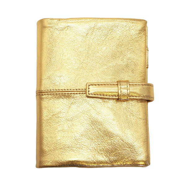 KDM限定 プリズムゴート ミニ6 ベルト リング径20mm システム手帳【ゴールド】