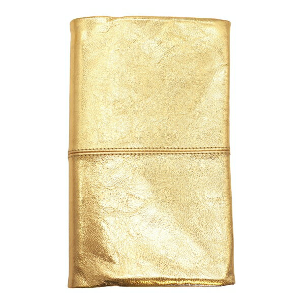 KDM限定 プリズムゴート バイブルスリム ノート リング径16mm システム手帳【ゴールド】