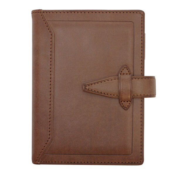 ダヴィンチ ロロマクラシック ミニ6サイズ リング径14mm 【ダークブラウン】システム手帳