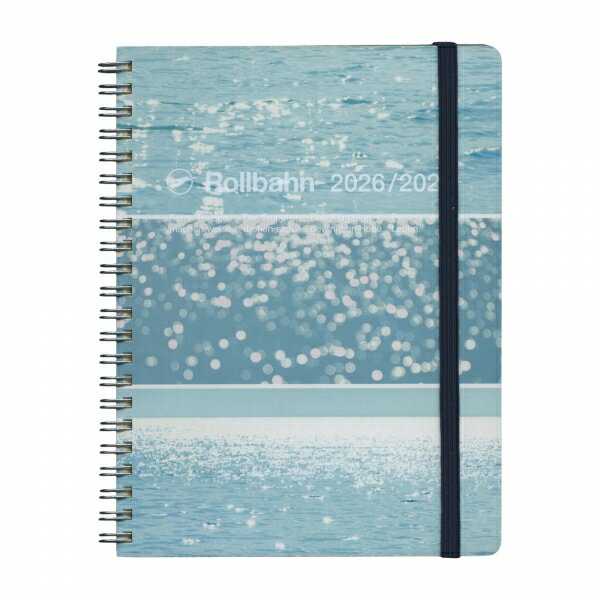 樂天商城 - 2026年 手帳 3月始まり 月間ブロック ロルバーンダイアリー A5 フィルム【水面】