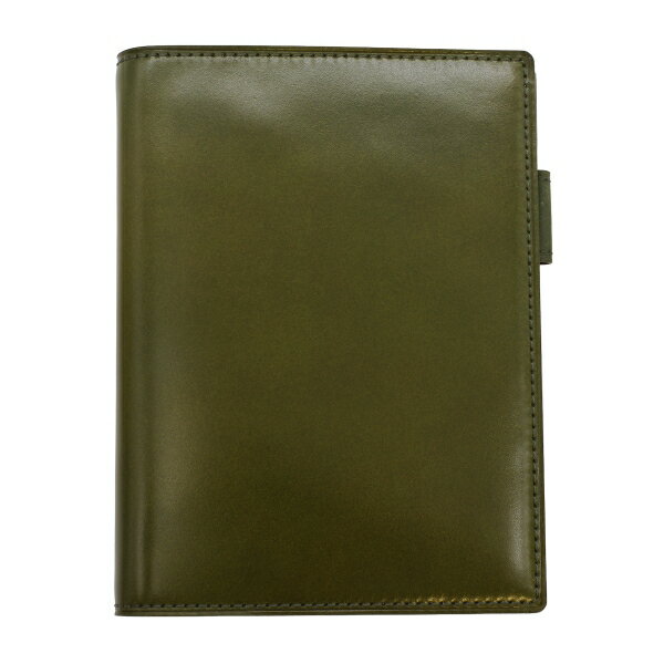 LOAPADコードバン ミニ6 ノート 16mm システム手帳【グリーンオリーブ×アローロ】