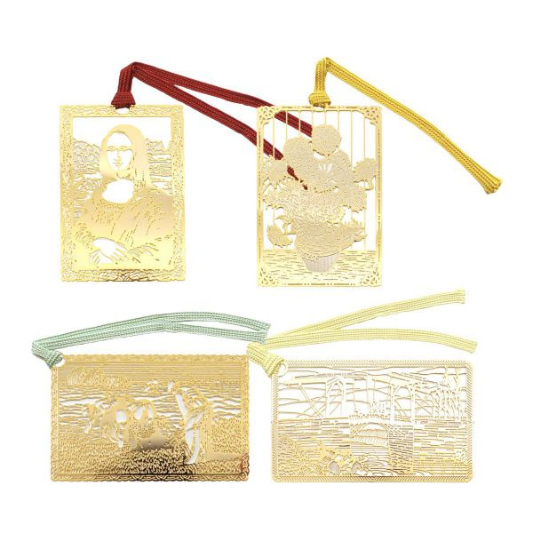 メタルブックマーク 【モナリザ】 3