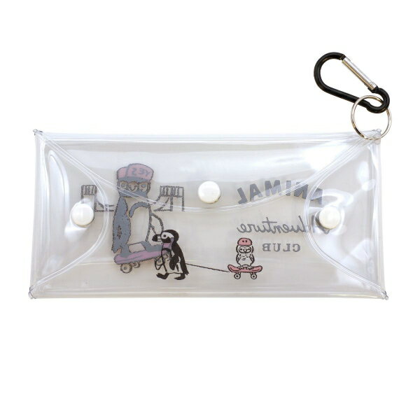 アニマルアドベンチャークラブ クリアマルチケースL 【スポーツ】中島良二 かわいい