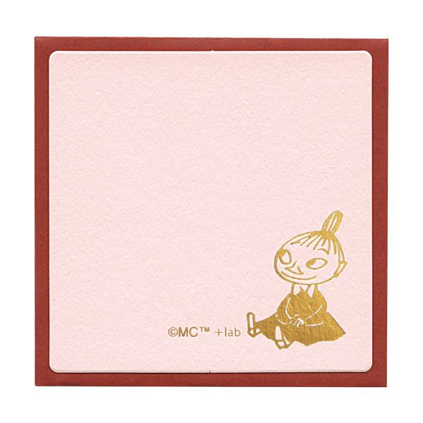 樂天商城 - cashico 正方形カード・封筒 ムーミン/MOOMIN【リトルミイ】