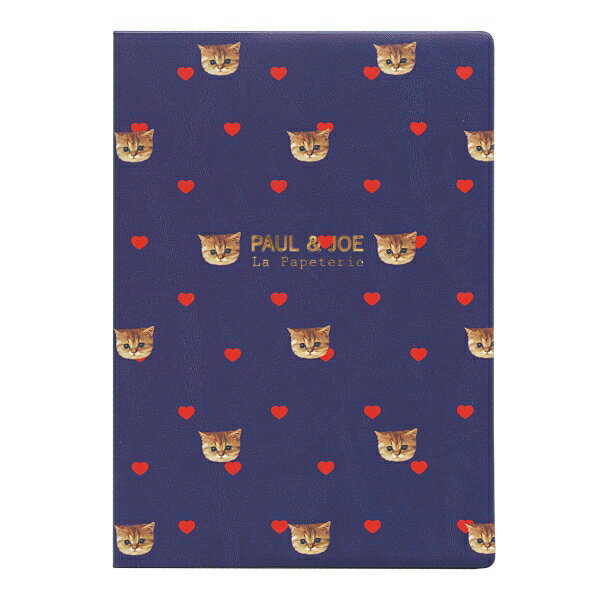 マークス 2024 手帳 12月 B6 週間 レフトホリゾンタル ポール&ジョー【ヌネット・ハート・ネイビー】 24WDR-PJH01-NV【あす楽対応】のサムネイル