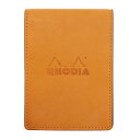 ロディア 【送料無料(一部地域除く)】Rhodia／ロディア オーガナイザー ミニ3穴 シック【オレンジ】本革 cf11ogz01-or【あす楽対応】