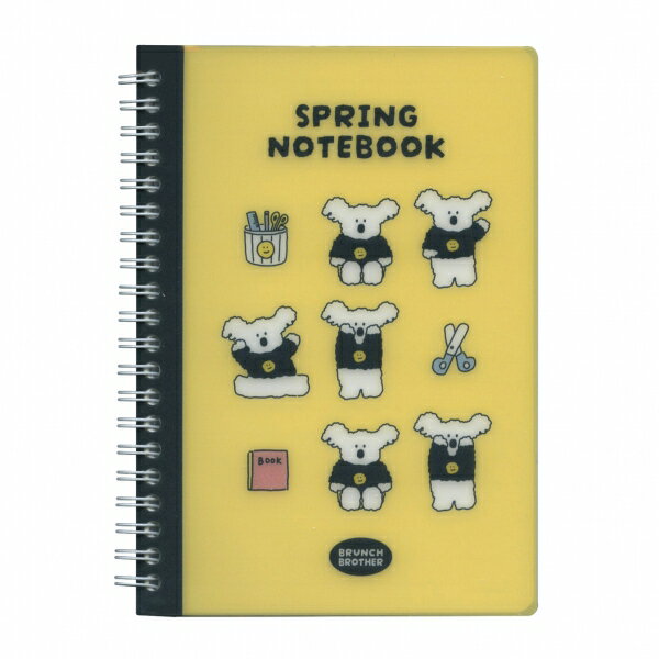 ブランチブラザー 横罫リングノート B6サイズ【ココ】かわいい